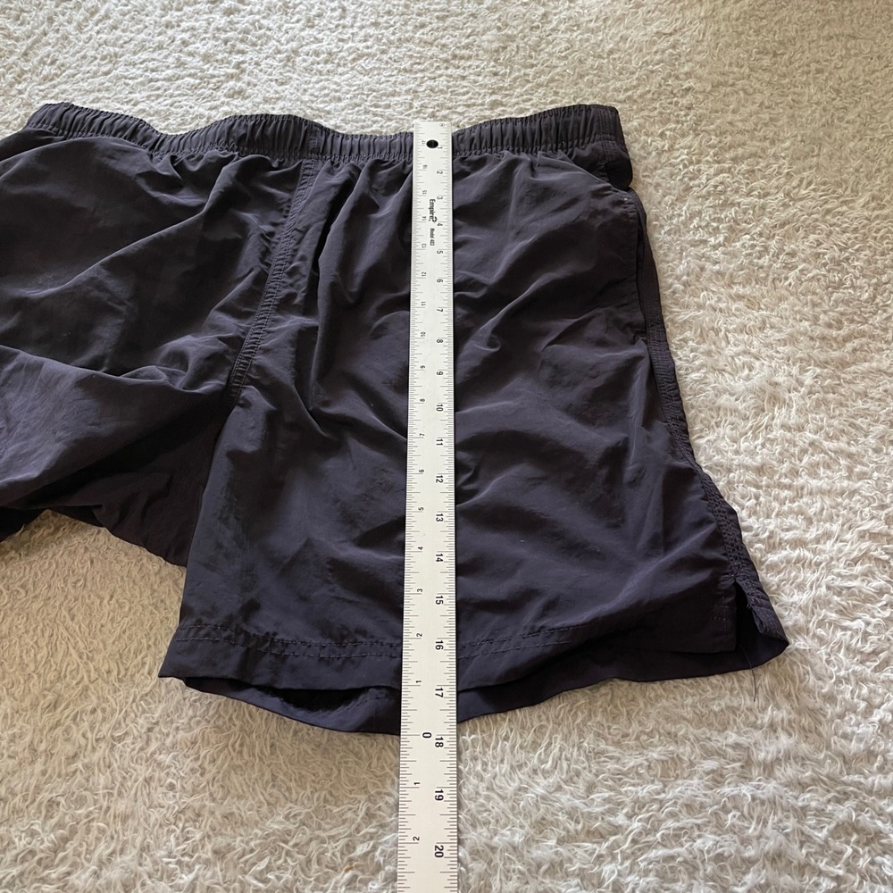 Lands End Mens Swim Trunks Black Mesh Lined Board Shorts Size L 36-38 - Picture 6 of 9